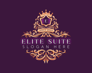 Luxury Royalty Crown logo design