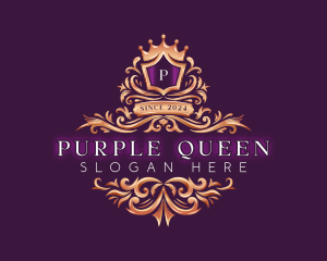 Luxury Royalty Crown logo design