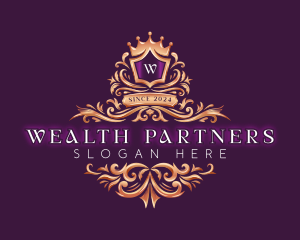 Luxury Royalty Crown logo design