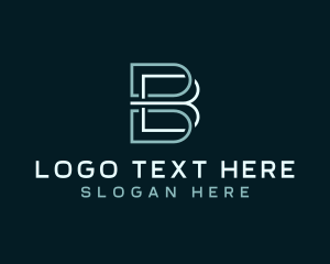Monoline - Professional Creative Startup Letter B logo design