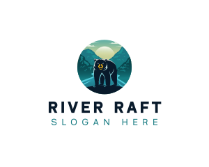 Bear Mountain River logo design