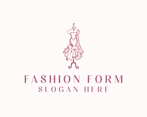 Fashion Gown Stylist logo design