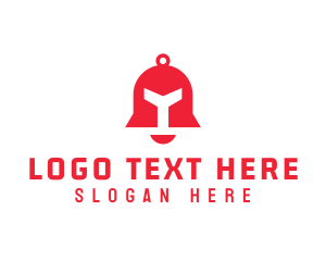 Initial - Red Letter Y Bell logo design