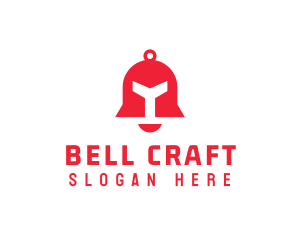 Bell - Red Letter Y Bell logo design