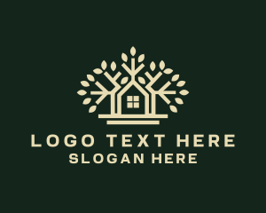 Plant Care - Residential Tree Landscape logo design