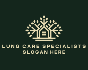 Residential Tree Landscape logo design