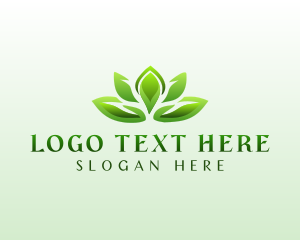 Meditation - Spa Meditation Lotus logo design