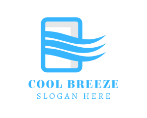 Ventilation Cooling Breeze logo design