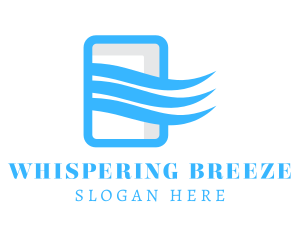 Ventilation Cooling Breeze logo design