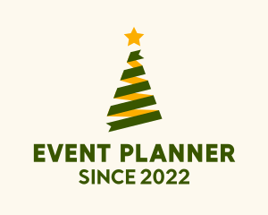 Etsy - Ribbon Christmas Tree Decor logo design