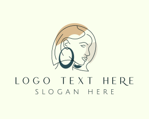 Style - Woman Jewelry Stylist logo design