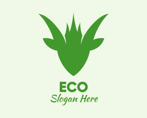 Organic Produce - Green Goat Castle logo design
