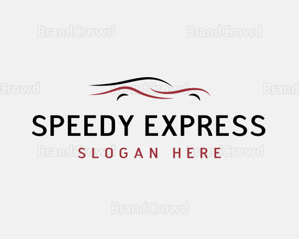 Automobile Racing Car Logo