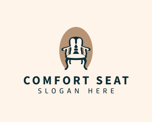 Chair - Furniture Chair Decor logo design