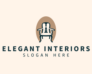 Furniture Chair Decor logo design