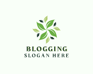 Organic Natural Leaf Logo
