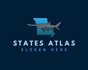 Missouri Ocean Paddlefish logo design