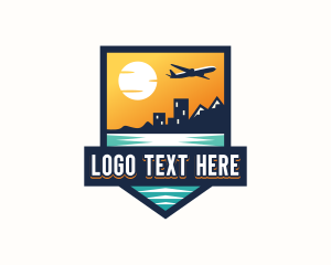 Mountain - Vacation Tourist Travel logo design