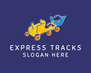Train - Train Toy Gift logo design