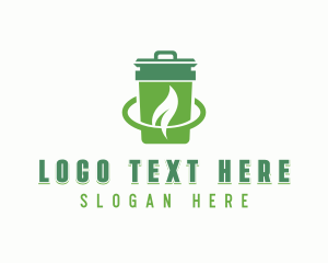 Waste Disposal - Waste Management Sanitation logo design