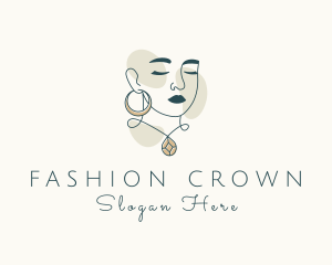 Fashion Woman Stylist logo design