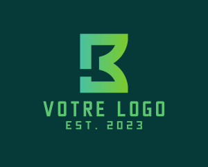 Gaming - Cyber Gaming Letter B logo design