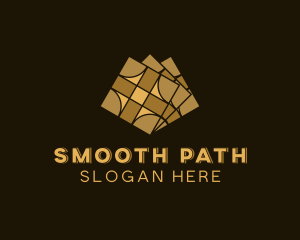 Paving - Pattern Flooring Tiling logo design