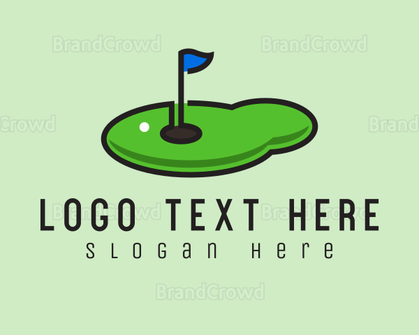 Mini Golf Course Logo