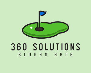 Mini Golf Course logo design