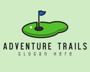 Mini Golf Course logo design