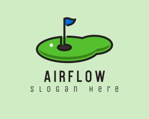 Mini Golf Course logo design