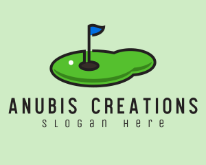 Mini Golf Course logo design