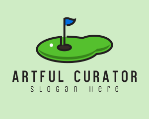 Mini Golf Course logo design