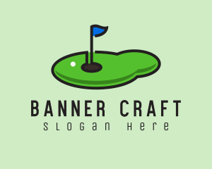 Mini Golf Course logo design