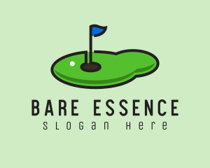 Mini Golf Course logo design