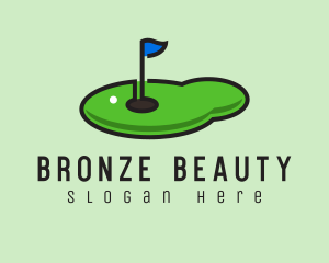 Mini Golf Course logo design