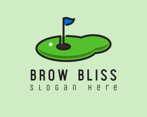 Mini Golf Course logo design