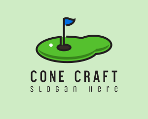 Mini Golf Course logo design