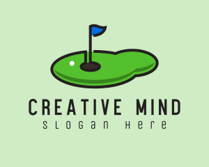 Mini Golf Course logo design