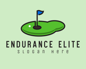 Mini Golf Course logo design