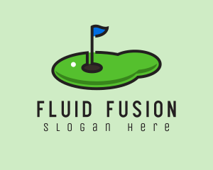 Mini Golf Course logo design