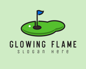 Mini Golf Course logo design