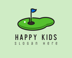 Mini Golf Course logo design