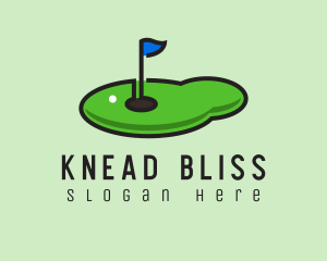 Mini Golf Course logo design