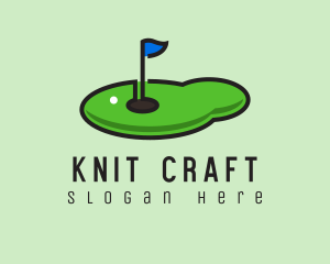 Mini Golf Course logo design