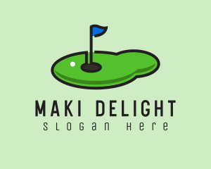 Mini Golf Course logo design