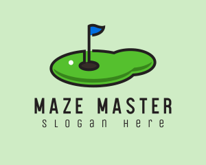 Mini Golf Course logo design