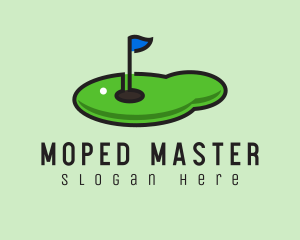 Mini Golf Course logo design