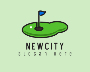 Mini Golf Course logo design