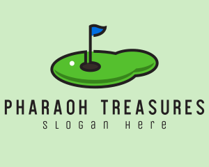 Mini Golf Course logo design